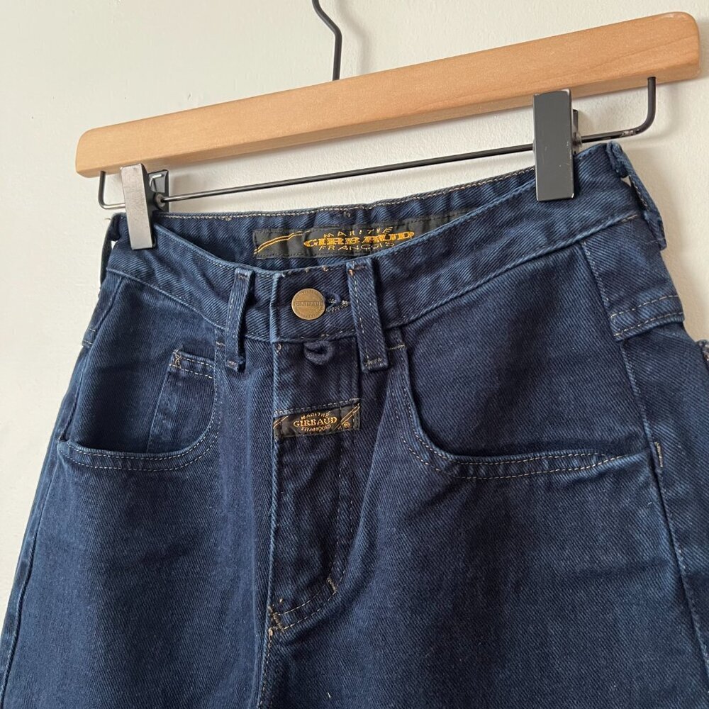 Vintage Marithe Francois Girbaud High Rise Tapered Mom Jeans Women's Size 1/2 - Picture 4 of 10